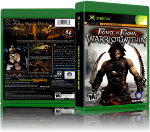 Prince Of Persia - Warrior Within (USA)3D Boxes Back Front